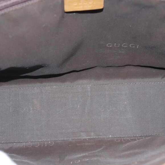 GUCCI GG Canvas Jackie Shoulder Bag Beige Gold 002 1073 3444 Auth 119187 - Picture 12 of 16